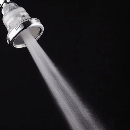 Eco-friendly high-pressure shower head improving water use
