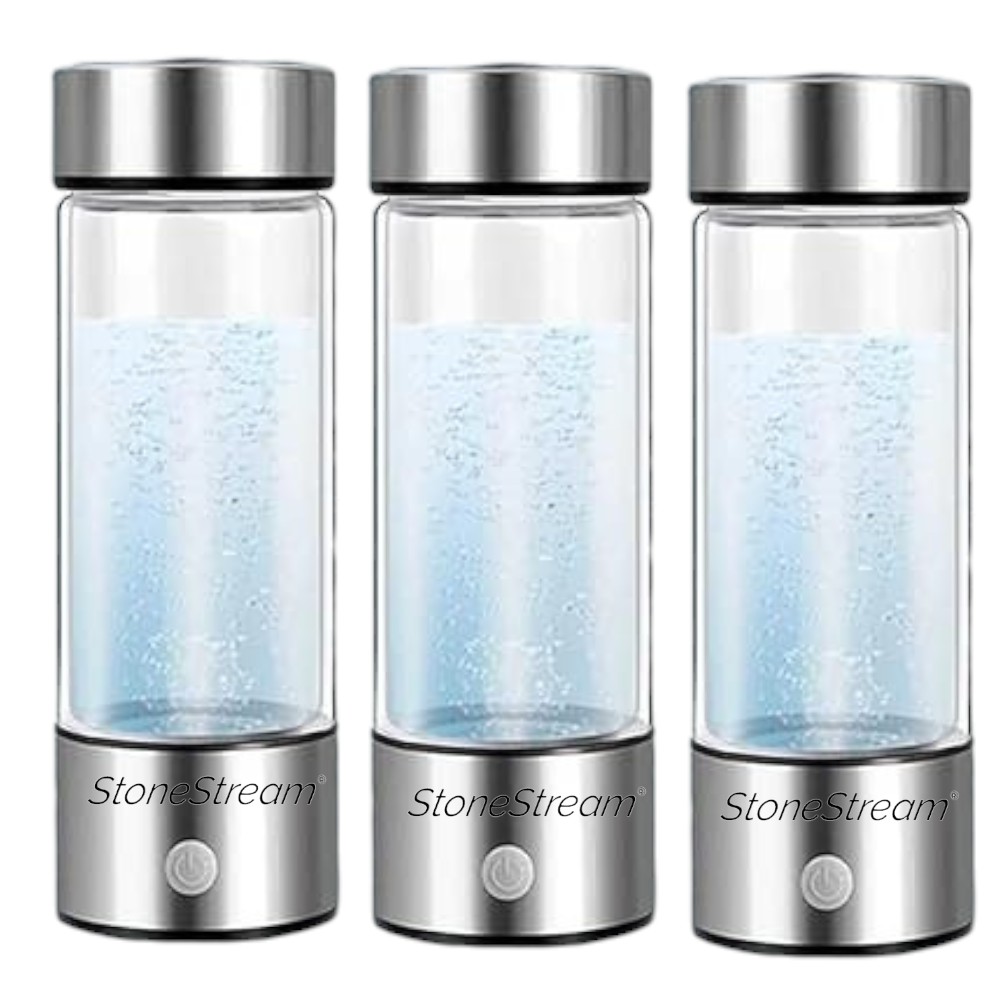 Portable Hydrogen Infusing Water Bottles, Stainless Steel